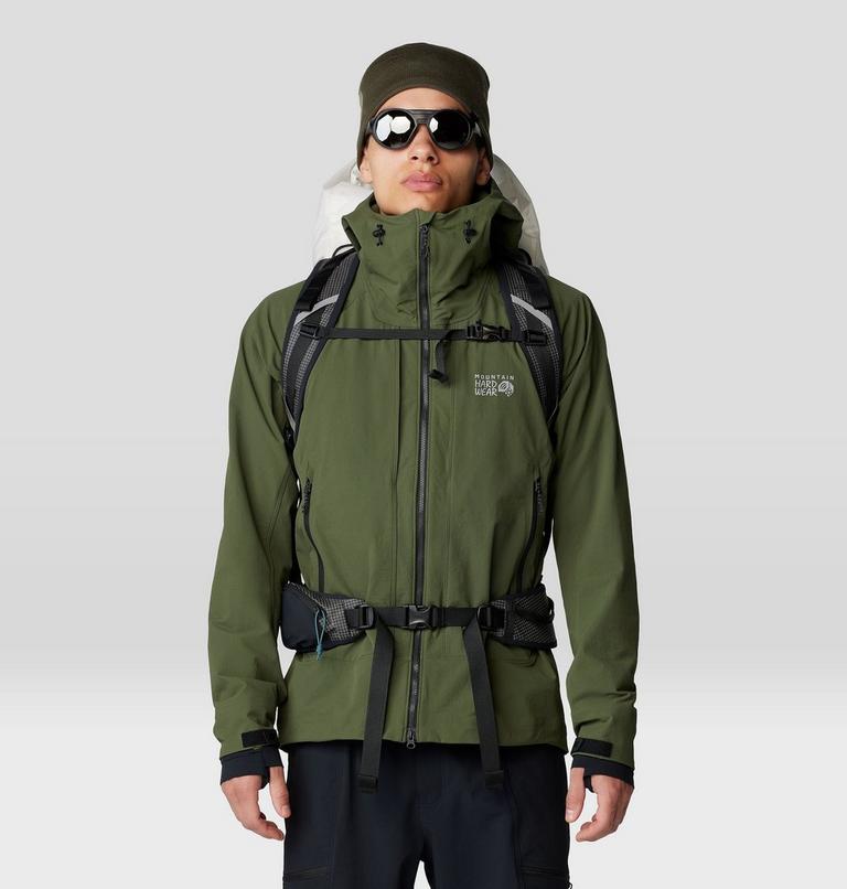 Men's Chockstone Alpine Hooded Jacket, Color: Surplus Green, image 12