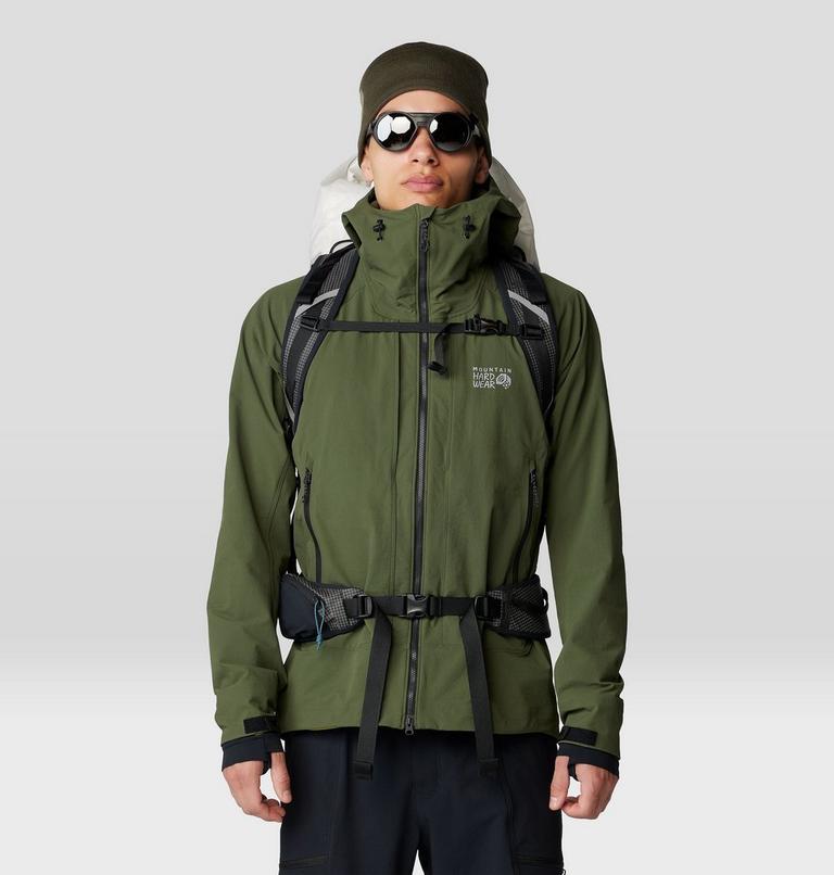Men's Chockstone Alpine Hooded Jacket, Color: Surplus Green, image 13
