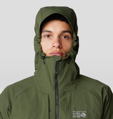 Men's Chockstone Alpine Hooded Jacket, Color: Surplus Green, image 4