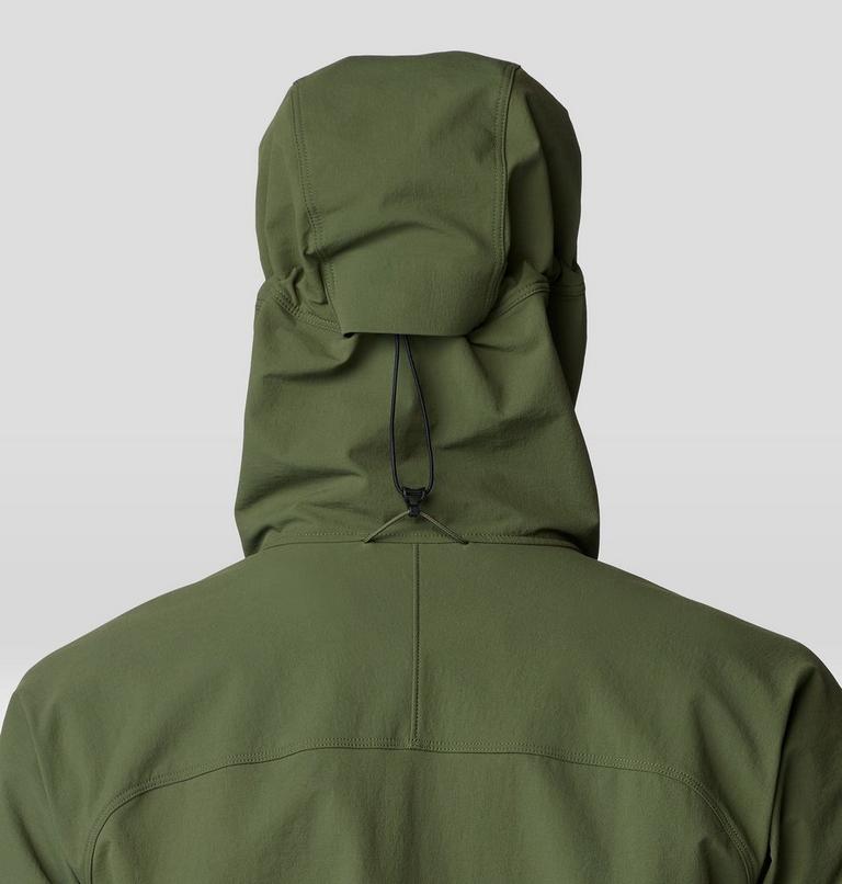 Men's Chockstone Alpine Hooded Jacket, Color: Surplus Green, image 6