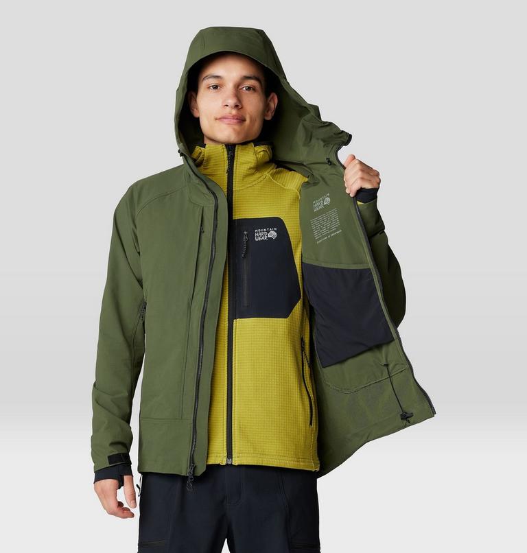 Men's Chockstone Alpine Hooded Jacket, Color: Surplus Green, image 10