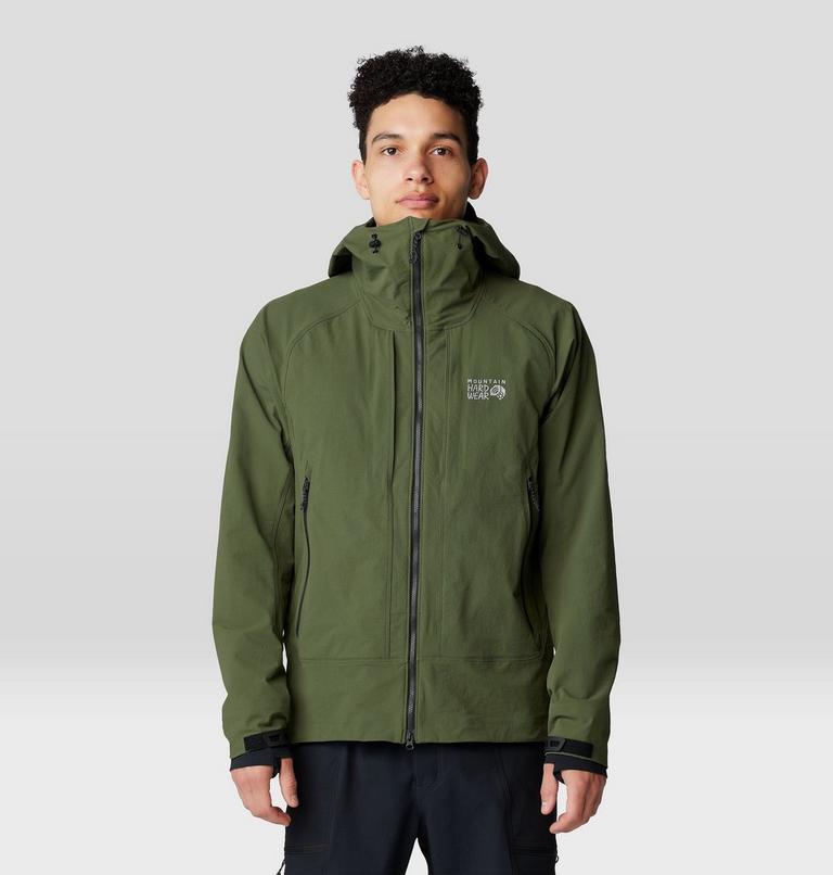 Men's Chockstone Alpine Hooded Jacket, Color: Surplus Green, image 11