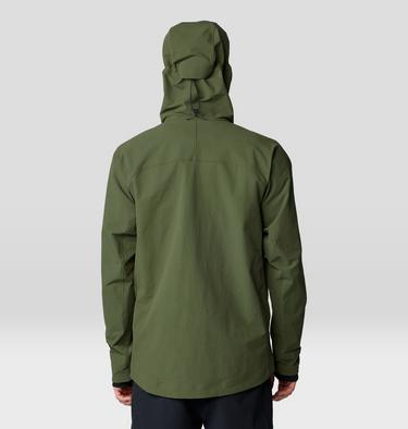 Men's Chockstone Alpine Hooded Jacket, Color: Surplus Green, image 2
