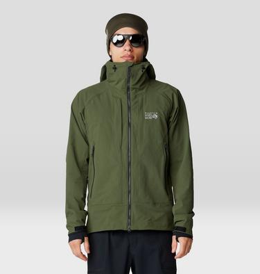 Men's Chockstone Alpine Hooded Jacket, Color: Surplus Green, image 1