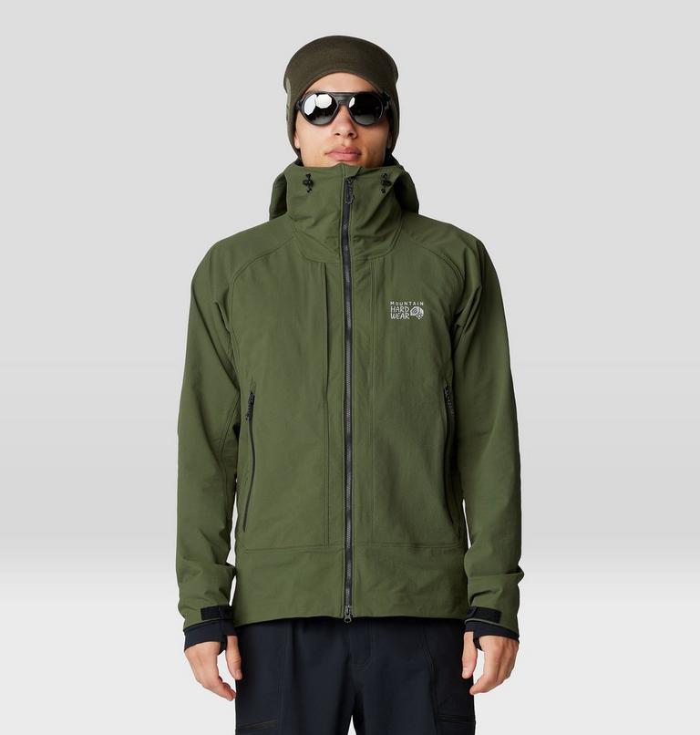 Men's Chockstone Alpine Hooded Jacket, Color: Surplus Green, image 1