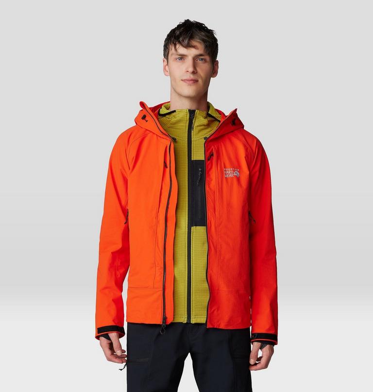 Men's Chockstone Alpine Hooded Jacket, Color: State Orange, image 12