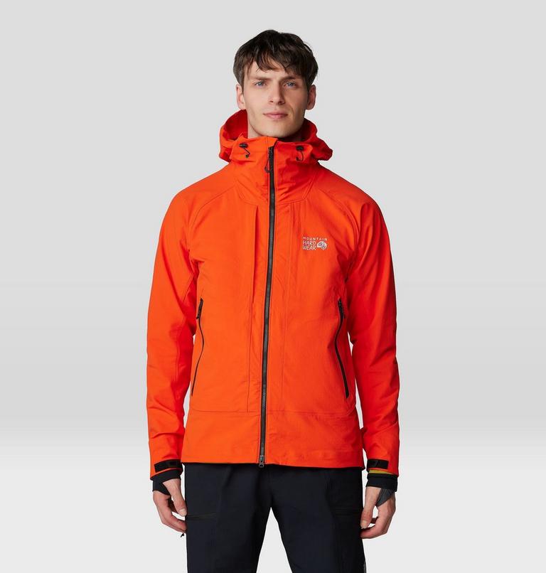 Men's Chockstone Alpine Hooded Jacket, Color: State Orange, image 8
