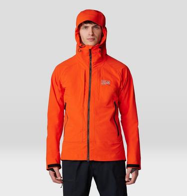 Men's Chockstone Alpine Hooded Jacket, Color: State Orange, image 1