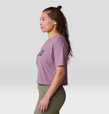 Women's Logo Plus Boxy crop, Color: Dark Daze, image 3