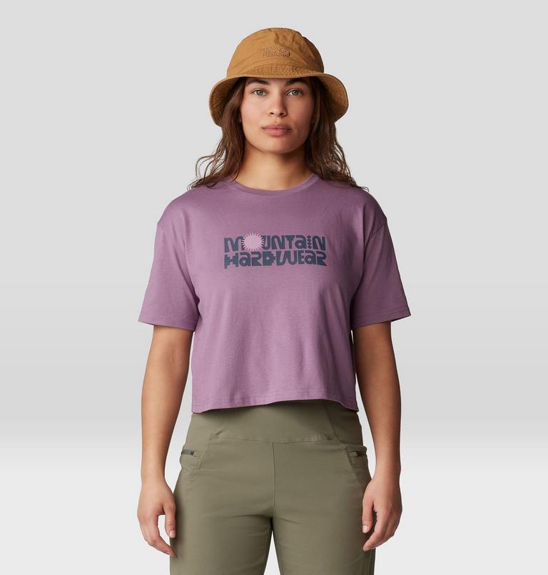 Women's Logo Plus Boxy crop, Color: Dark Daze, image 1