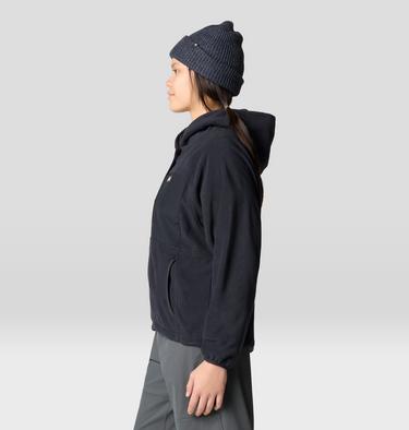 Women's Microchill Snap Neck Pullover, Color: Black, image 11