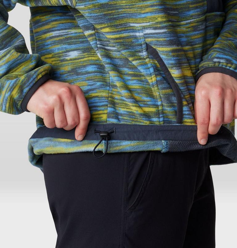 Chandail &agrave; col pressionn&eacute; Microchill, Color: Nitric Blue Stria Print, image 5