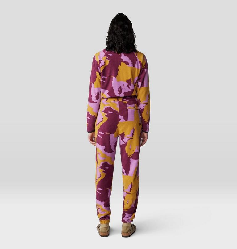 Women's Microchill One-Piece, Color: Lilac Glow Snowdrifts Print, image 2