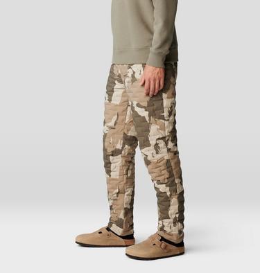 Men's Stretchdown Light Pant, Color: Badlands Snowdrifts Print, image 8