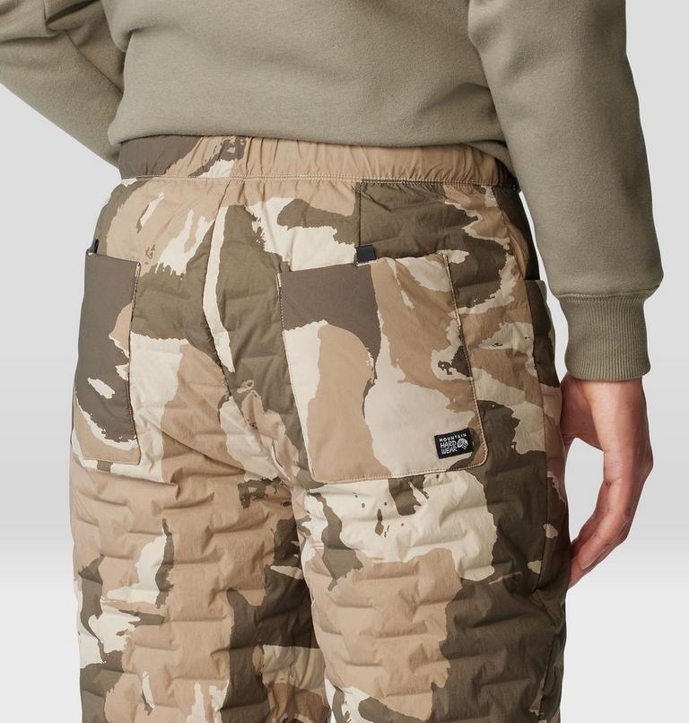Men's Stretchdown Light Pant, Color: Badlands Snowdrifts Print, image 6