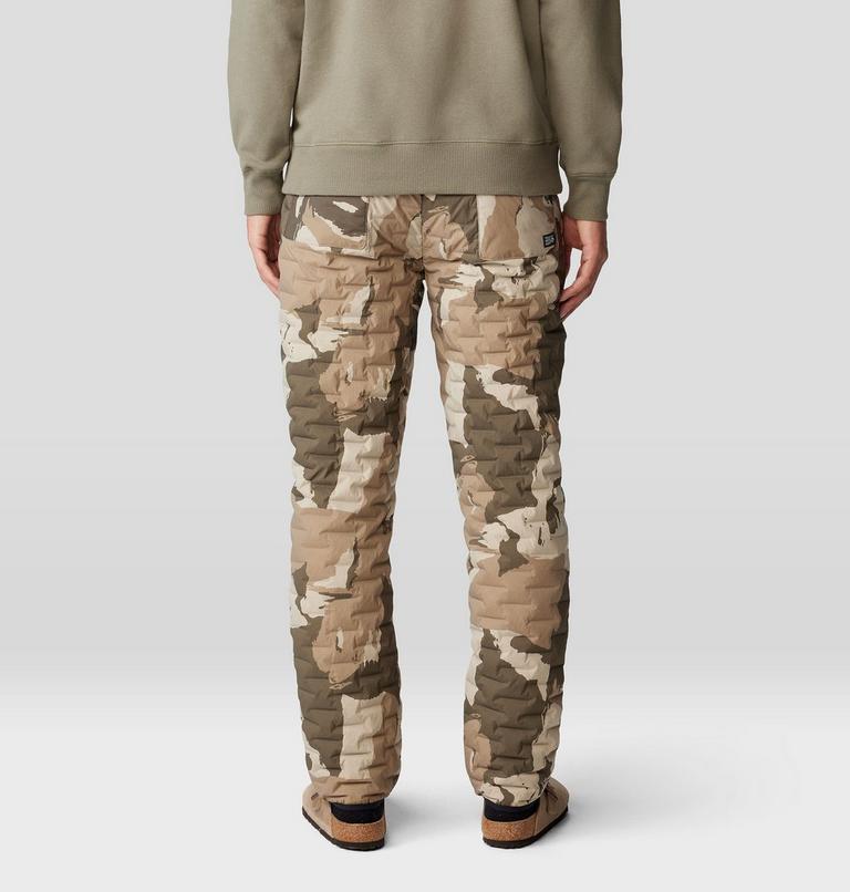 Men's Stretchdown Light Pant, Color: Badlands Snowdrifts Print, image 3