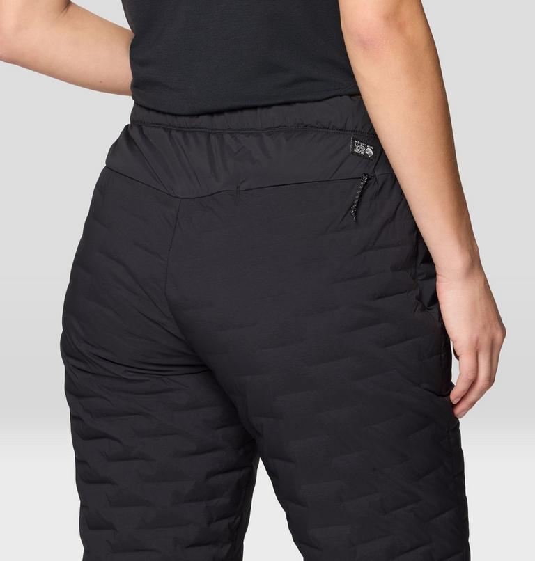 Women's Stretchdown Light Pant, Color: Black, image 7