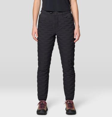 Women's Stretchdown Light Pant, Color: Black, image 9