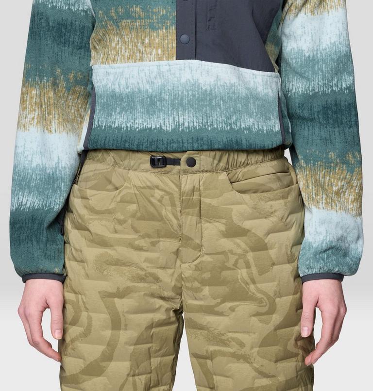 Women's Stretchdown Light Pant, Color: Landslide Rockstrata, image 5