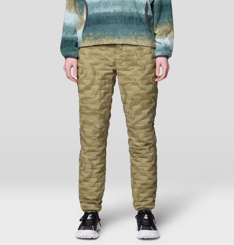 Women's Stretchdown Light Pant, Color: Landslide Rockstrata, image 1