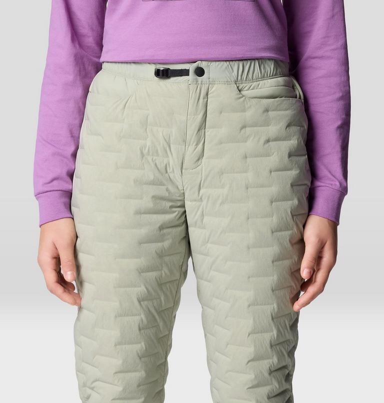 Women's Stretchdown Light Pant, Color: White Sage, image 5
