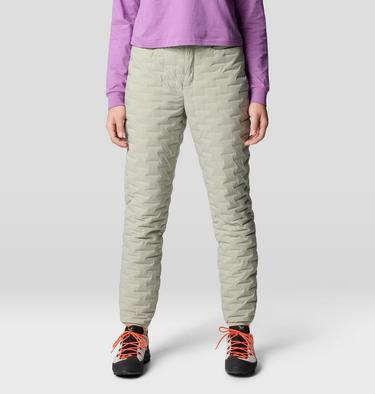 Women's Stretchdown Light Pant, Color: White Sage, image 1