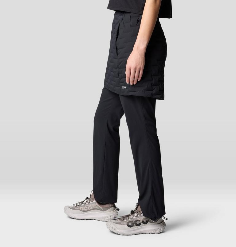 Women's StretchDown Skirt, Color: Black, image 4