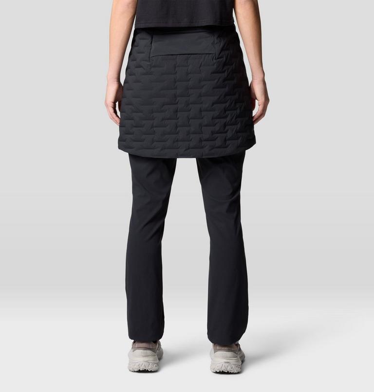 Women's StretchDown Skirt, Color: Black, image 3
