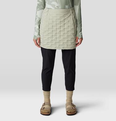 Women's StretchDown Skirt, Color: White Sage, image 5