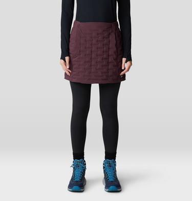 Women's StretchDown Skirt, Color: Blackberry, image 1