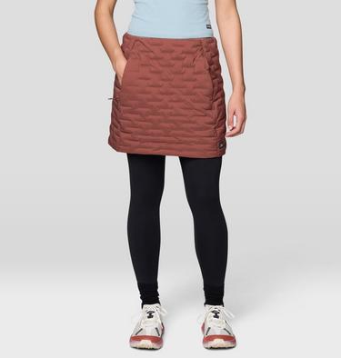 Women's StretchDown Skirt, Color: Bourbon Brown, image 1