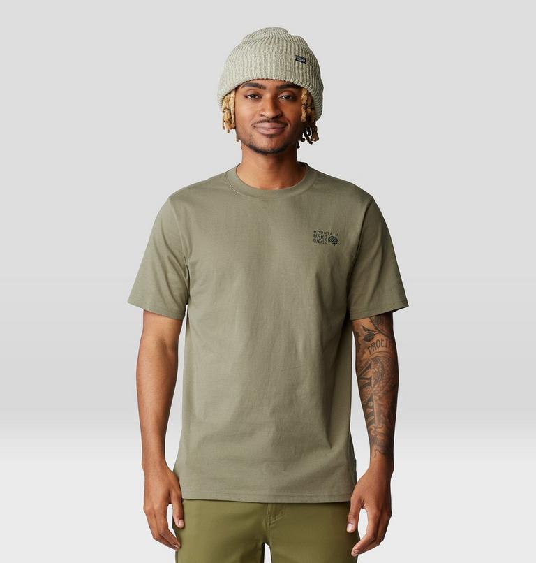 Men's Bear Short Sleeve, Color: Stone Green, image 6
