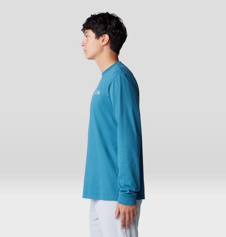 Men's Secret Stash Long Sleeve, Color: Baltic Blue, image 3