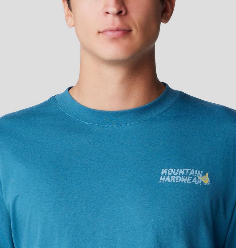 Men's Secret Stash Long Sleeve, Color: Baltic Blue, image 4