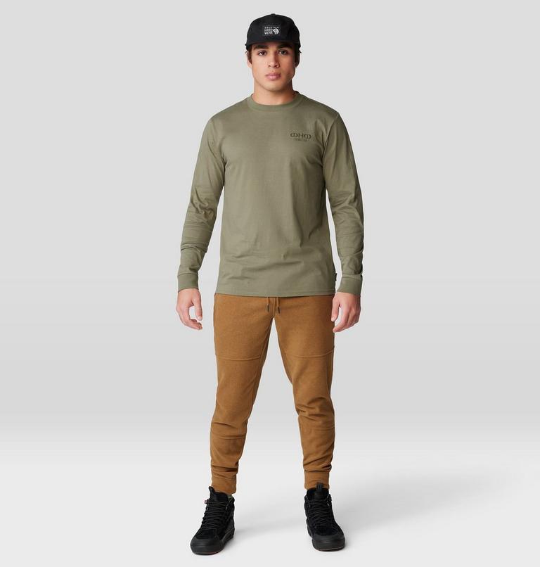 Men's Experiences Long Sleeve, Color: Stone Green, image 7
