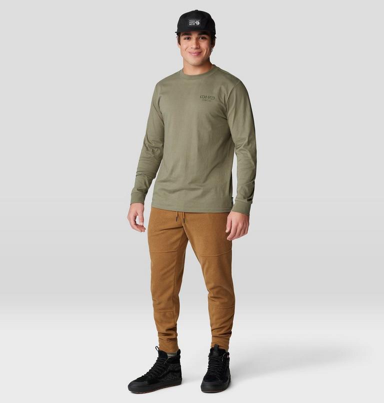 Men's Experiences Long Sleeve, Color: Stone Green, image 8
