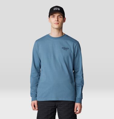 Men's Experiences Long Sleeve, Color: Adriatic Blue, image 9