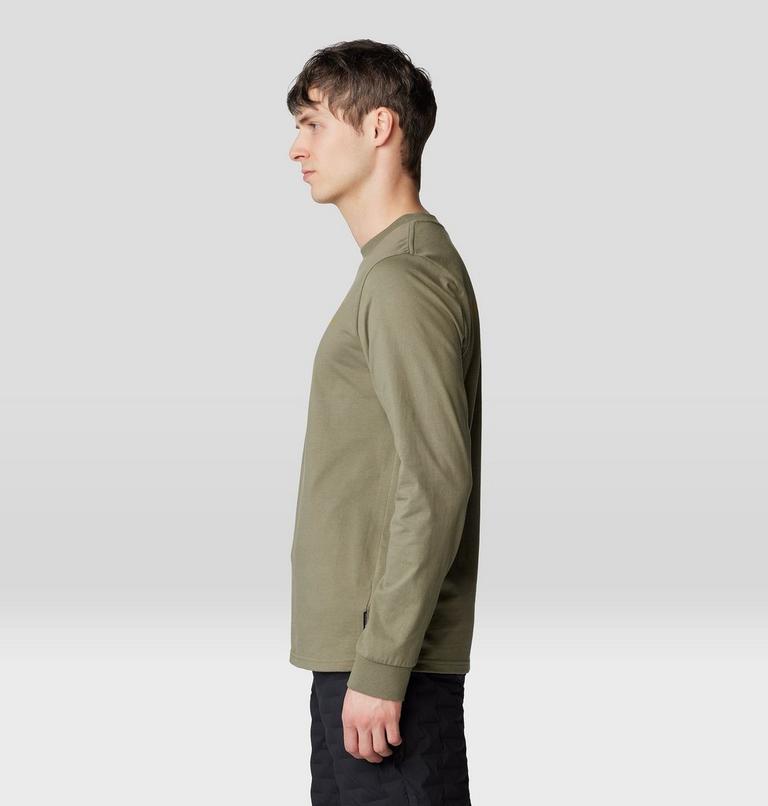 Men's Seek Long Sleeve, Color: Stone Green, image 3