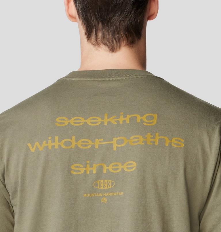 Men's Seek Long Sleeve, Color: Stone Green, image 5