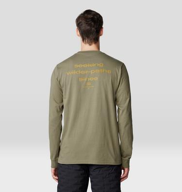 Men's Seek Long Sleeve, Color: Stone Green, image 10