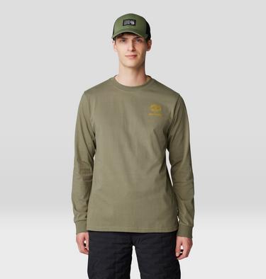 Men's Seek Long Sleeve, Color: Stone Green, image 9