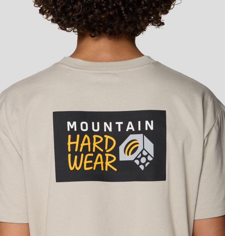 Women's MHW Logo Boxy Crop Short Sleeve Shirt, Color: Sandblast, image 5