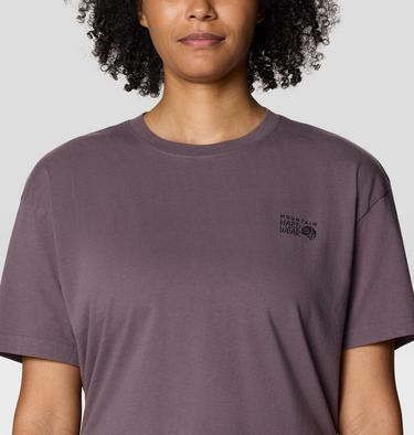 Women's MHW Logo Boxy Crop Short Sleeve, Color: Purple Sage, image 12
