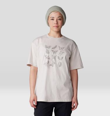 Butterflies Boxy à manches courtes, Color: Talc, image 1