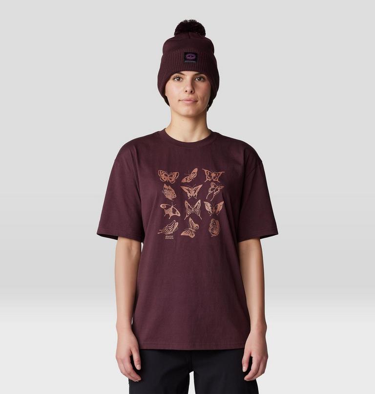 Butterflies Boxy &agrave; manches courtes, Color: Blackberry, image 1