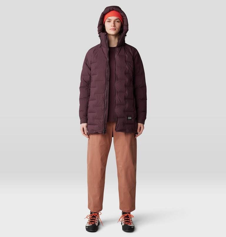 Women's Type Swirl Boxy Long Sleeve, Color: Blackberry, image 7