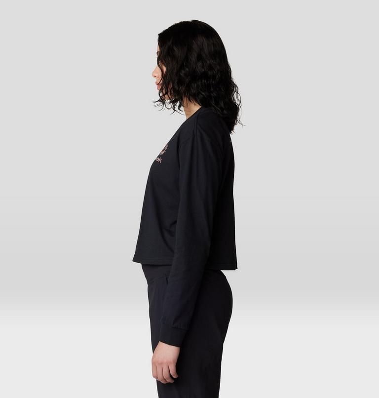 Women's Seek Long Sleeve, Color: Black, image 3