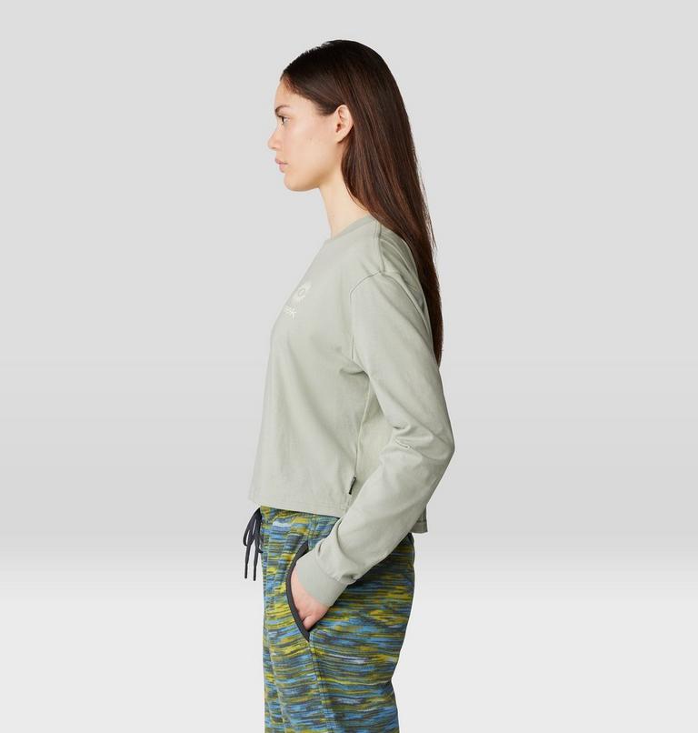 Women's Seek Long Sleeve, Color: White Sage, image 3