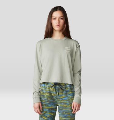 Women's Seek Long Sleeve, Color: White Sage, image 9