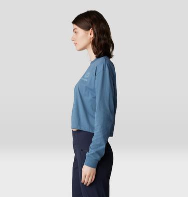 Women's Seek Long Sleeve, Color: Adriatic Blue, image 3